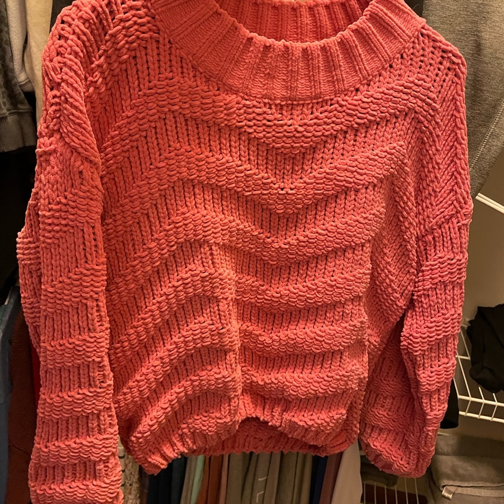 Pink sweater